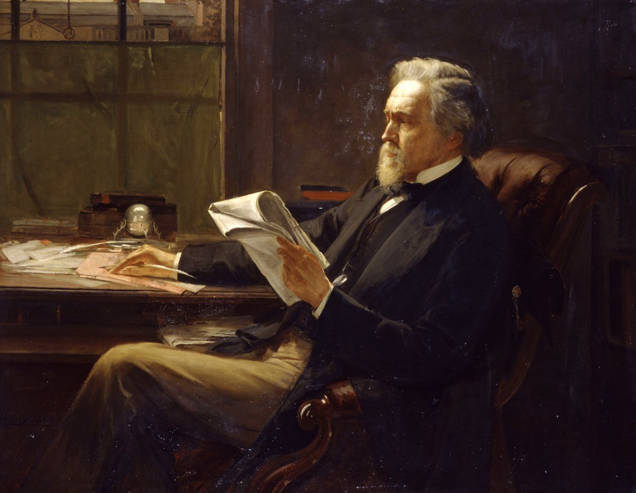 George Jacob Holyoaken muotokuva tekijältä William Holyoake