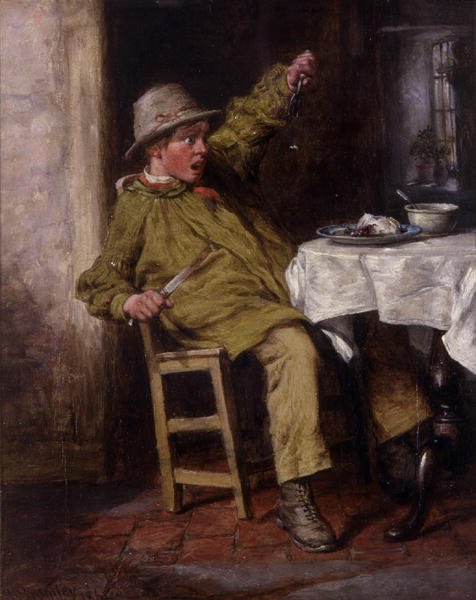 Ampiainen! 1864 (öljy kankaalle) tekijältä William III Bromley