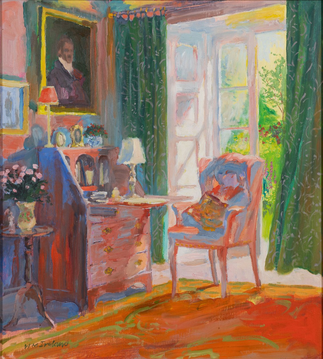 virkailija tekijältä William Ireland