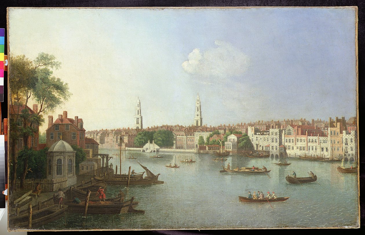 Somerset House (aamu), n.1754-71 (öljy kankaalle) tekijältä William James