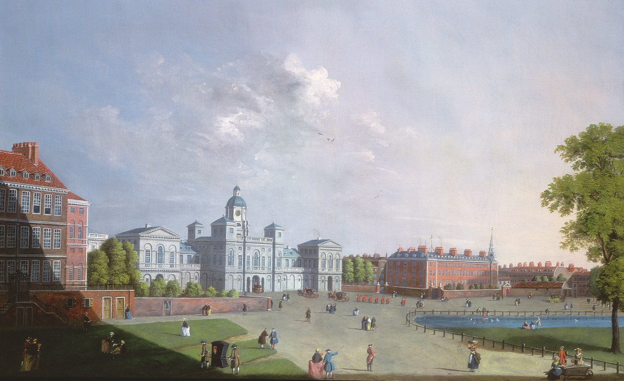 Horse Guards Parade, Westminster, 1700-luku tekijältä William James