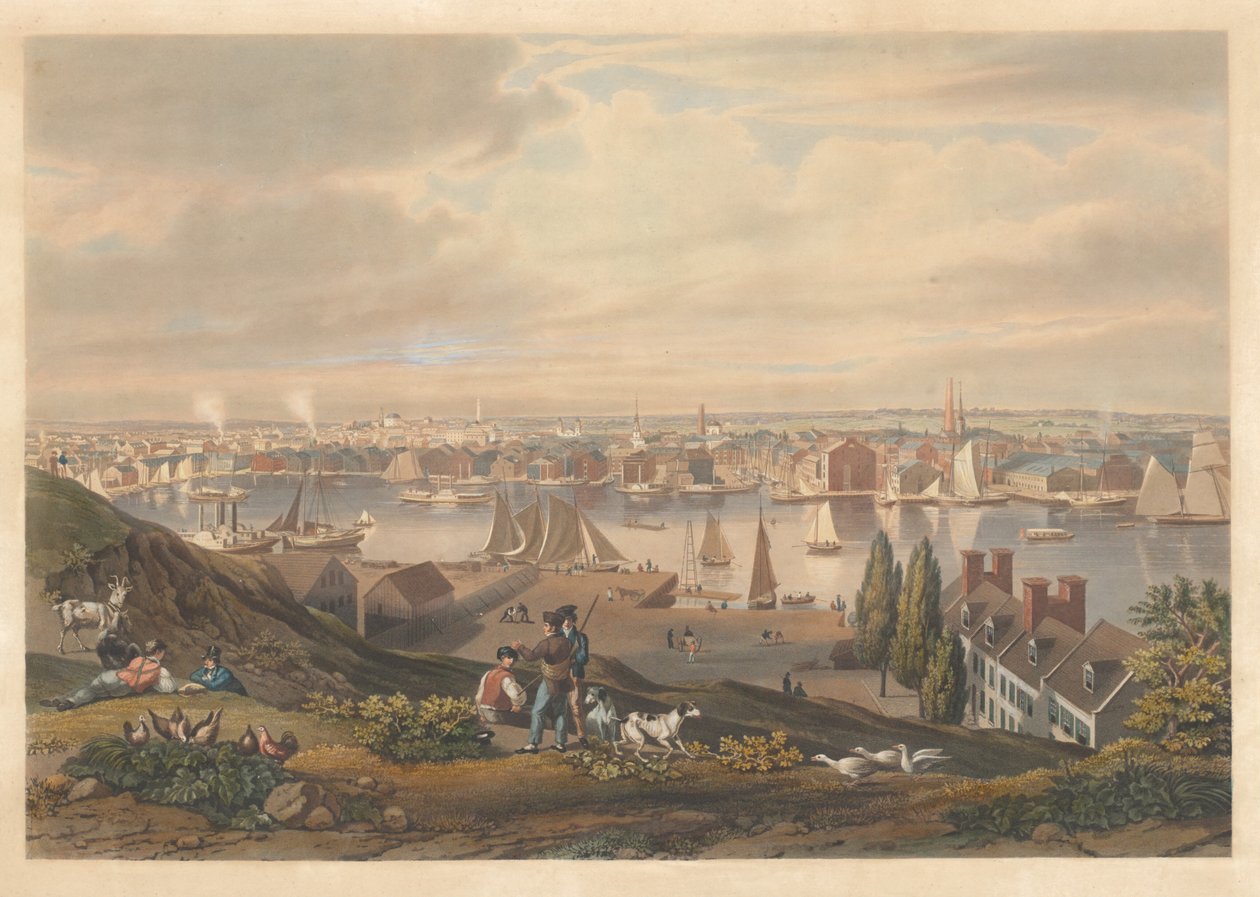 Baltimore Federal Hilliltä nähtynä tekijältä William James Bennett