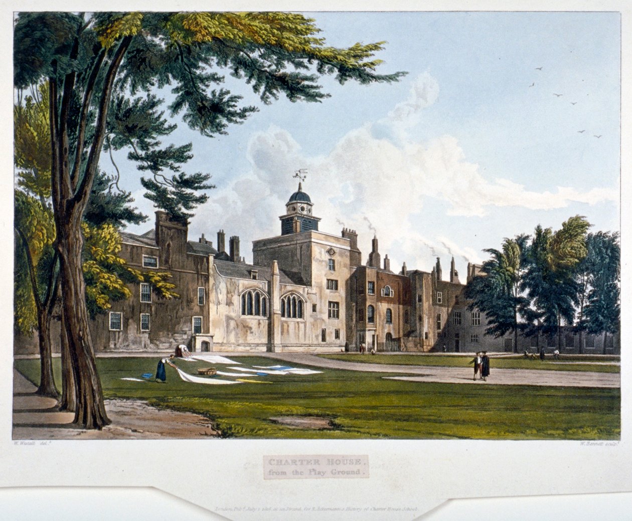 Charterhouse, Finsbury, Lontoo, 1816 tekijältä William James Bennett