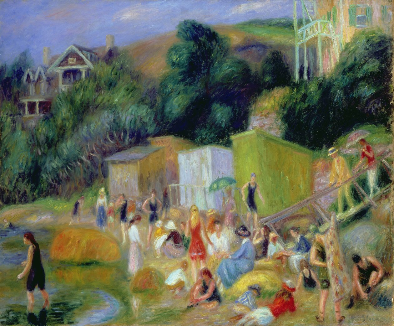Ranta Annisquamissa tekijältä William James Glackens