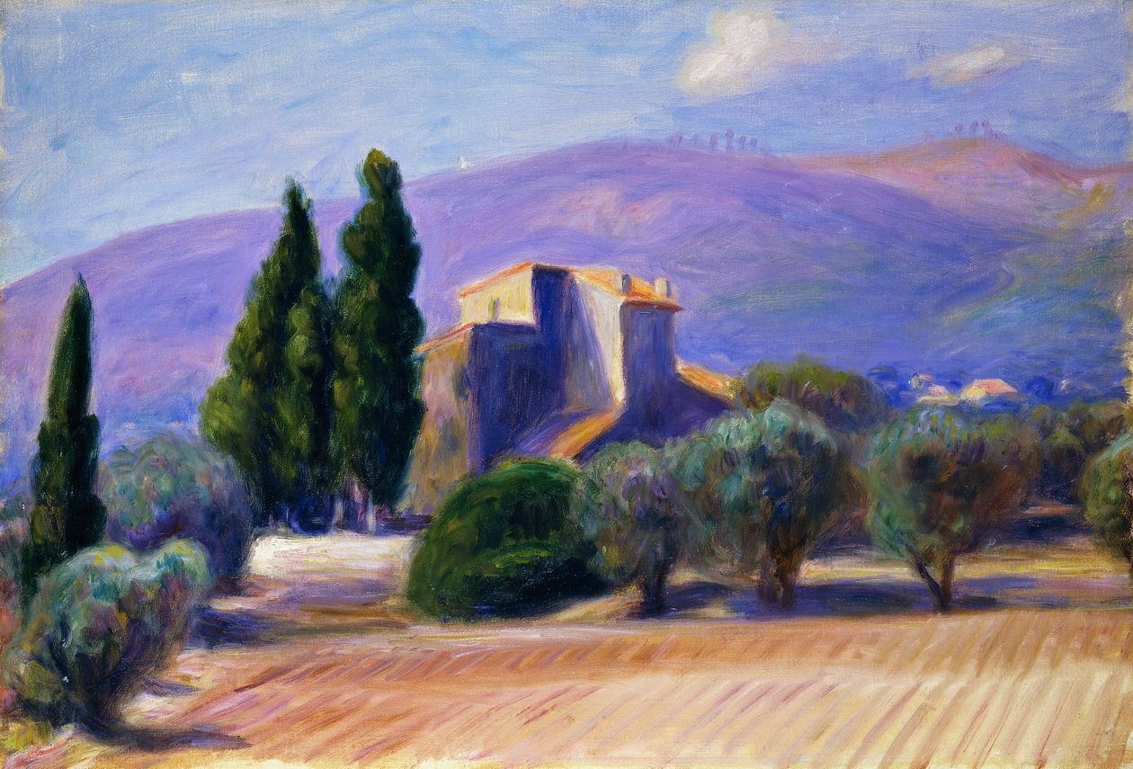 Maalaistalo Provencessa tekijältä William James Glackens