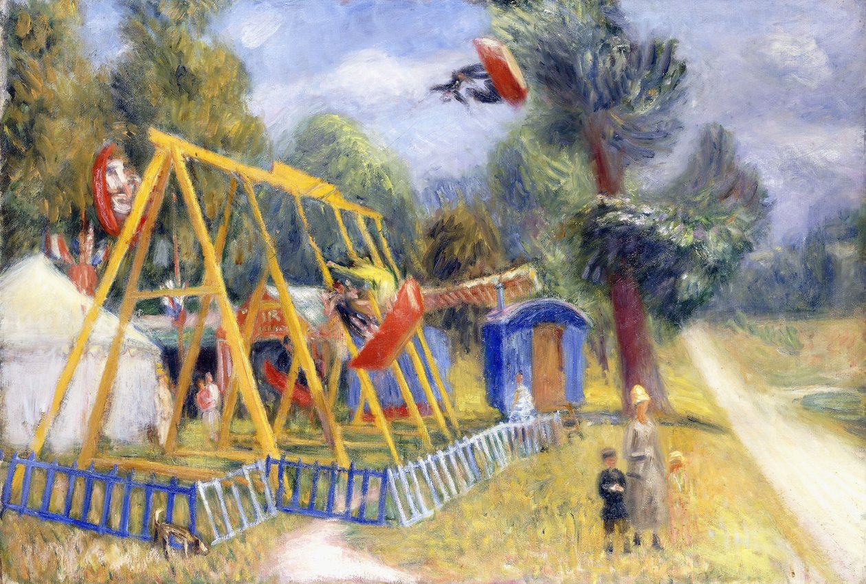 Ranskan messut, n. 1927 (öljy kankaalle) tekijältä William James Glackens