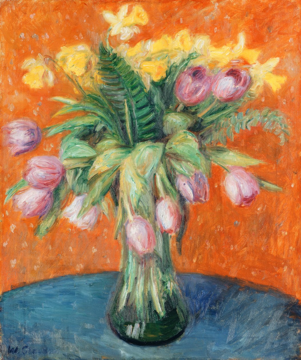 Laventelitulppaanit ja jonquils tekijältä William James Glackens