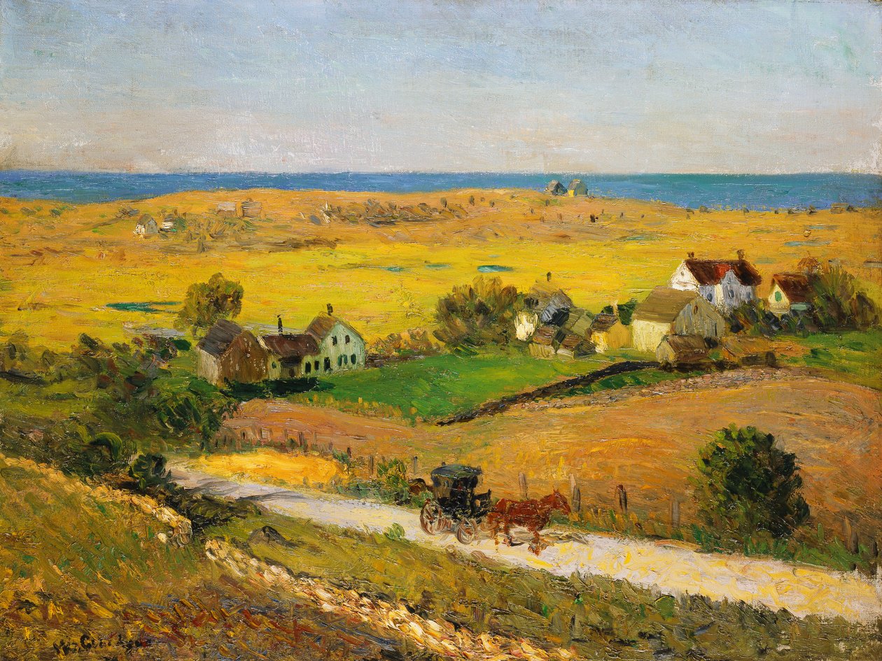 Uuden Englannin maisemat tekijältä William James Glackens