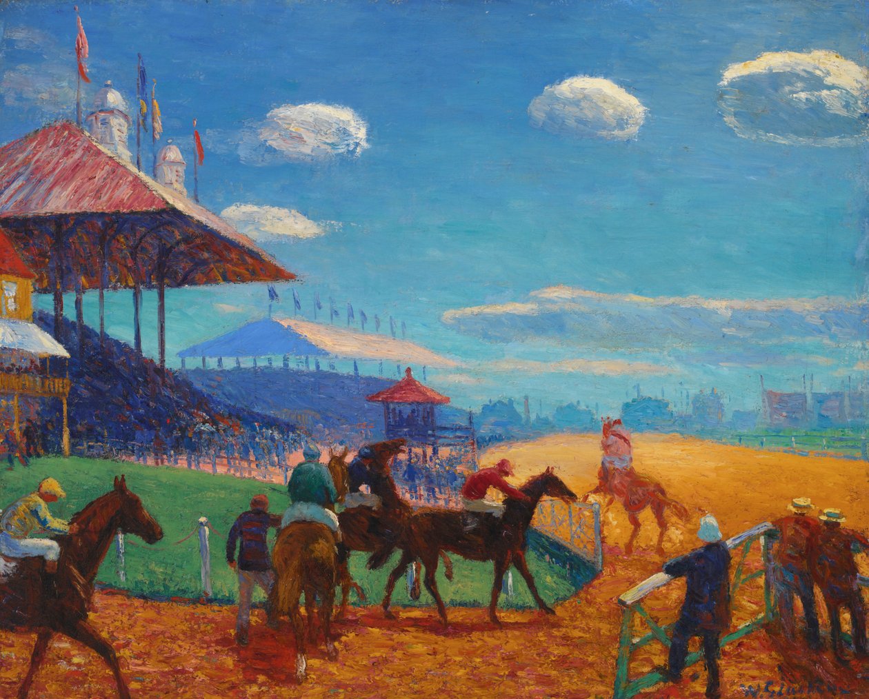 Kilparata tekijältä William James Glackens