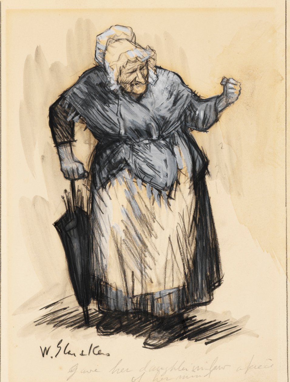 Hän antoi miniälleen palan mieltään tekijältä William James Glackens