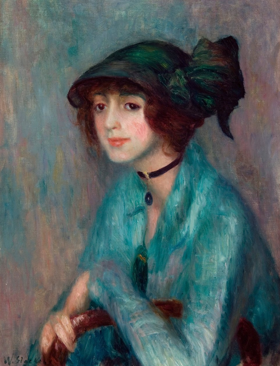 Brunette tekijältä William James Glackens