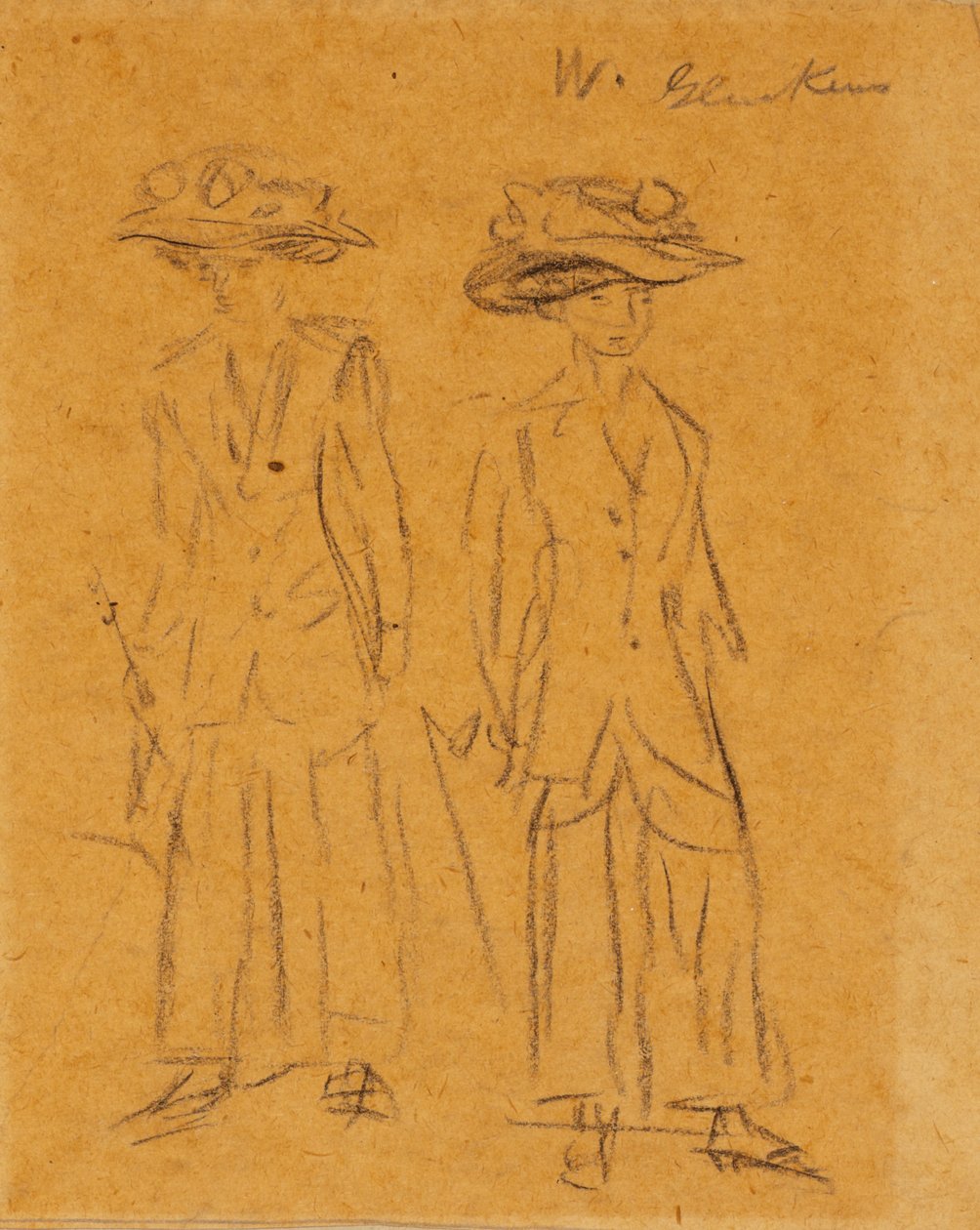 Kaksi Naista tekijältä William James Glackens