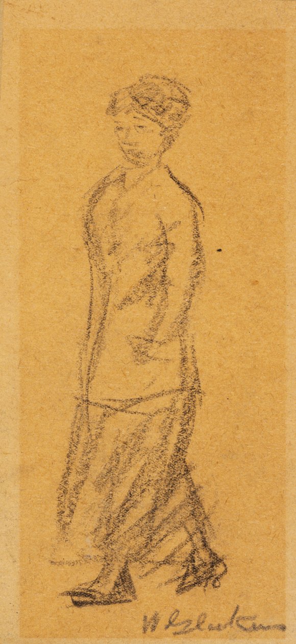 Nainen Kävelemässä tekijältä William James Glackens