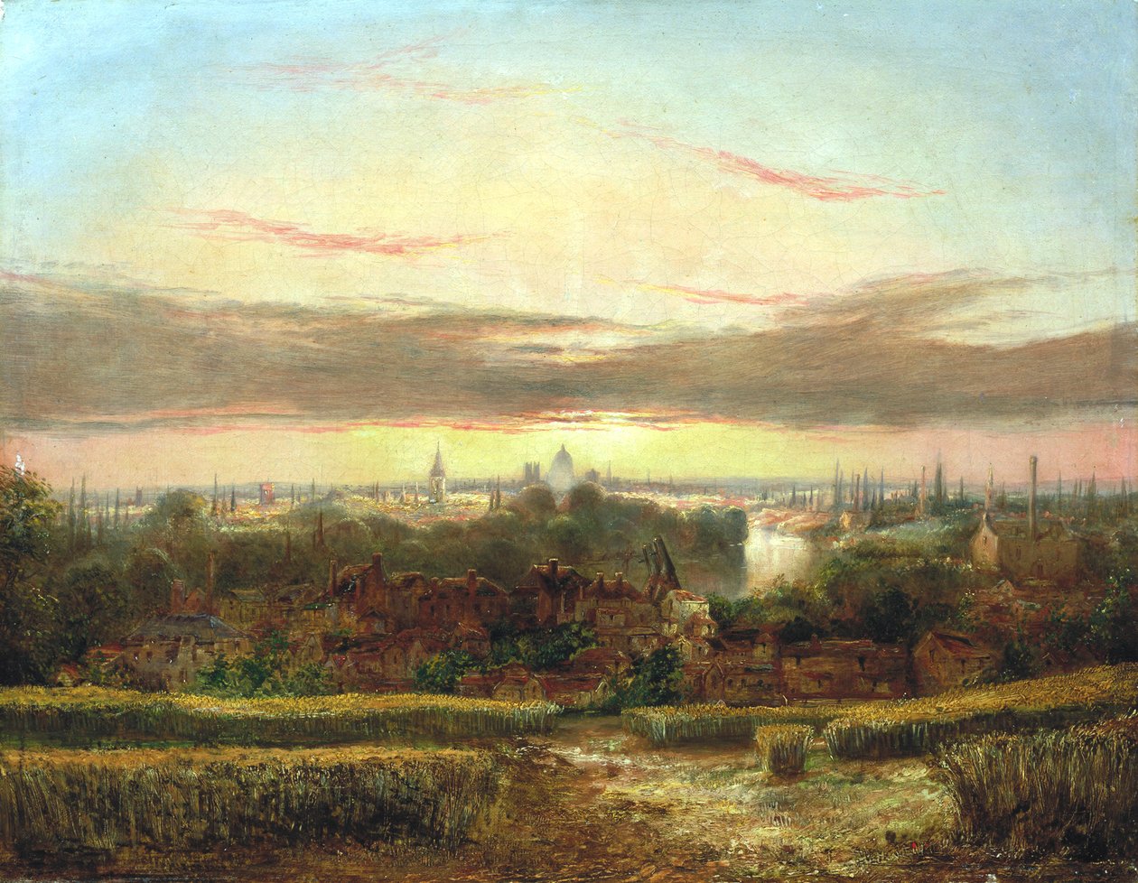 "Näkymä ylhäältä Wandsworth, Westminster ja St Paul