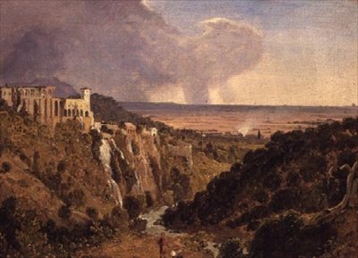 Tivoli and the Countryside Beyond tekijältä William James Linton