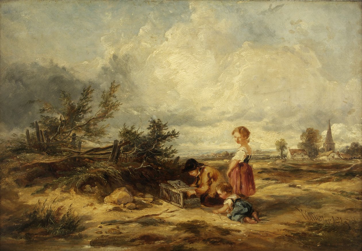 Hampstead Heath, lintuansa tekijältä William James Muller
