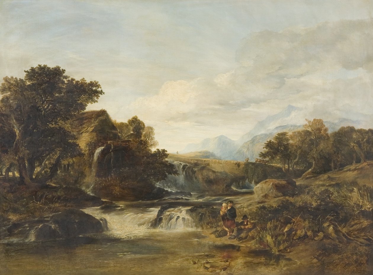 Pandy Mill, Pohjois-Wales tekijältä William James Muller