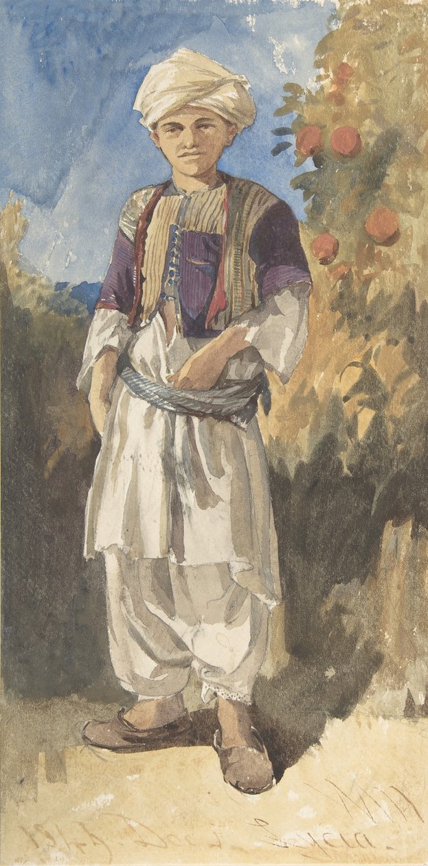 Pysyvä turkkilainen nuoriso, 1844. tekijältä William James Muller