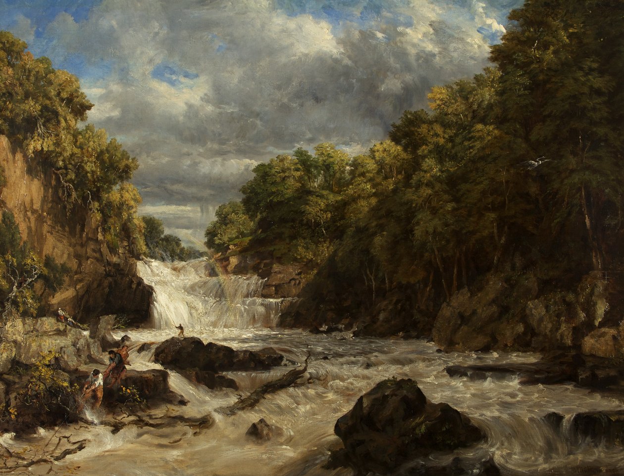 Swallow Falls, Bettws-y-Coed tekijältä William James Muller