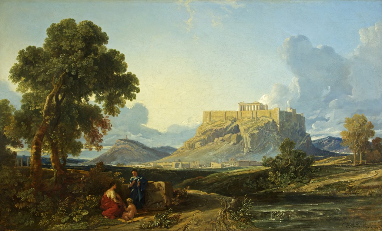 Akropolis, Ateena tekijältä William James Muller