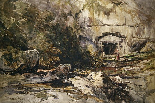 "Kuninkaallinen hauta" Pinarassa, Lyciassa tekijältä William James Muller