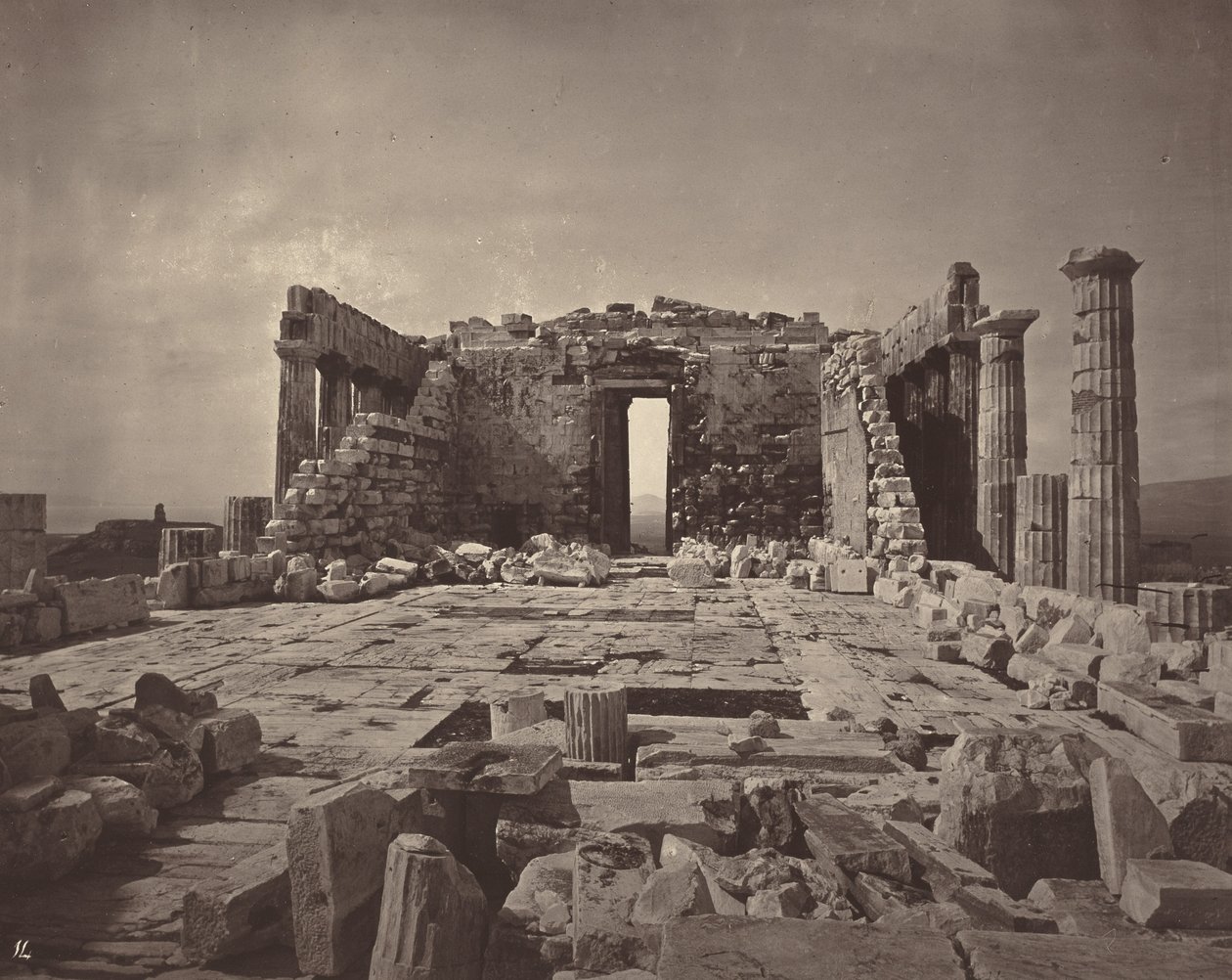 Ateenan Akropolis, taulu 14,1869/1870 (kuva) tekijältä William James Stillman