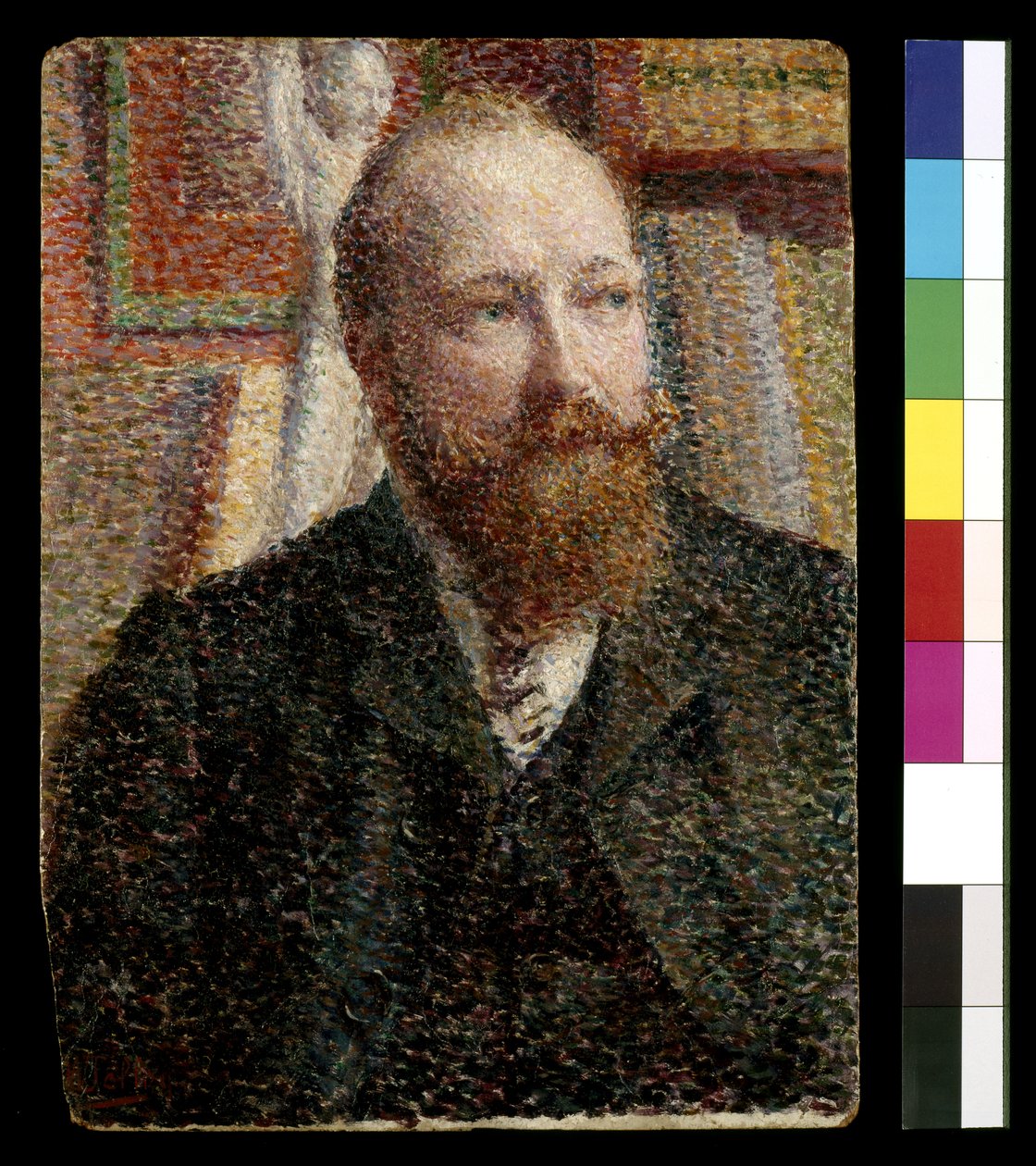 Alfred Verhaerenin muotokuva (öljy aluksella) tekijältä William Jelley
