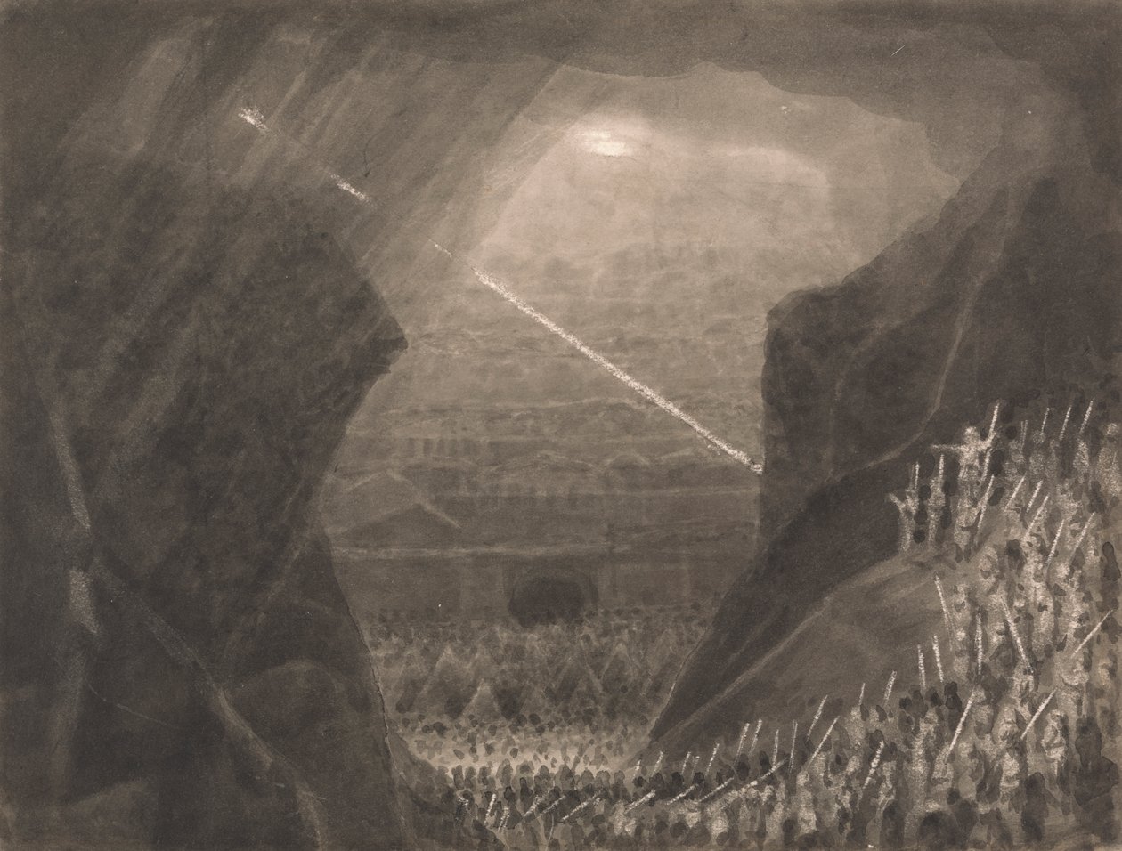 Joshua Divelin g Gibeon tekijältä William John Chamberlayne