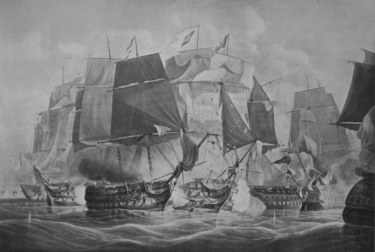 Trafalgar, c1806 tekijältä William John Huggins