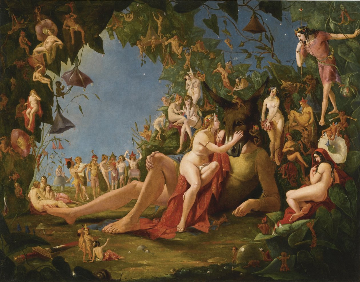 Kesäyön unelma, c. 1846 tekijältä William John Montaigne