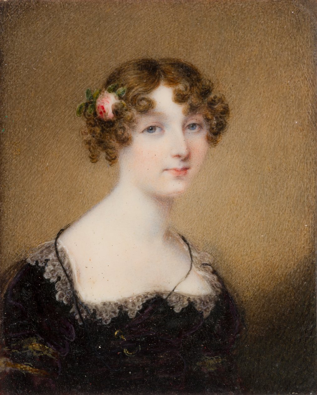 Lady Lucy Whitmoren muotokuva, s. Bridgeman (1792-1840), n. 1812-1840 (öljy ja kangas) tekijältä William John Newton
