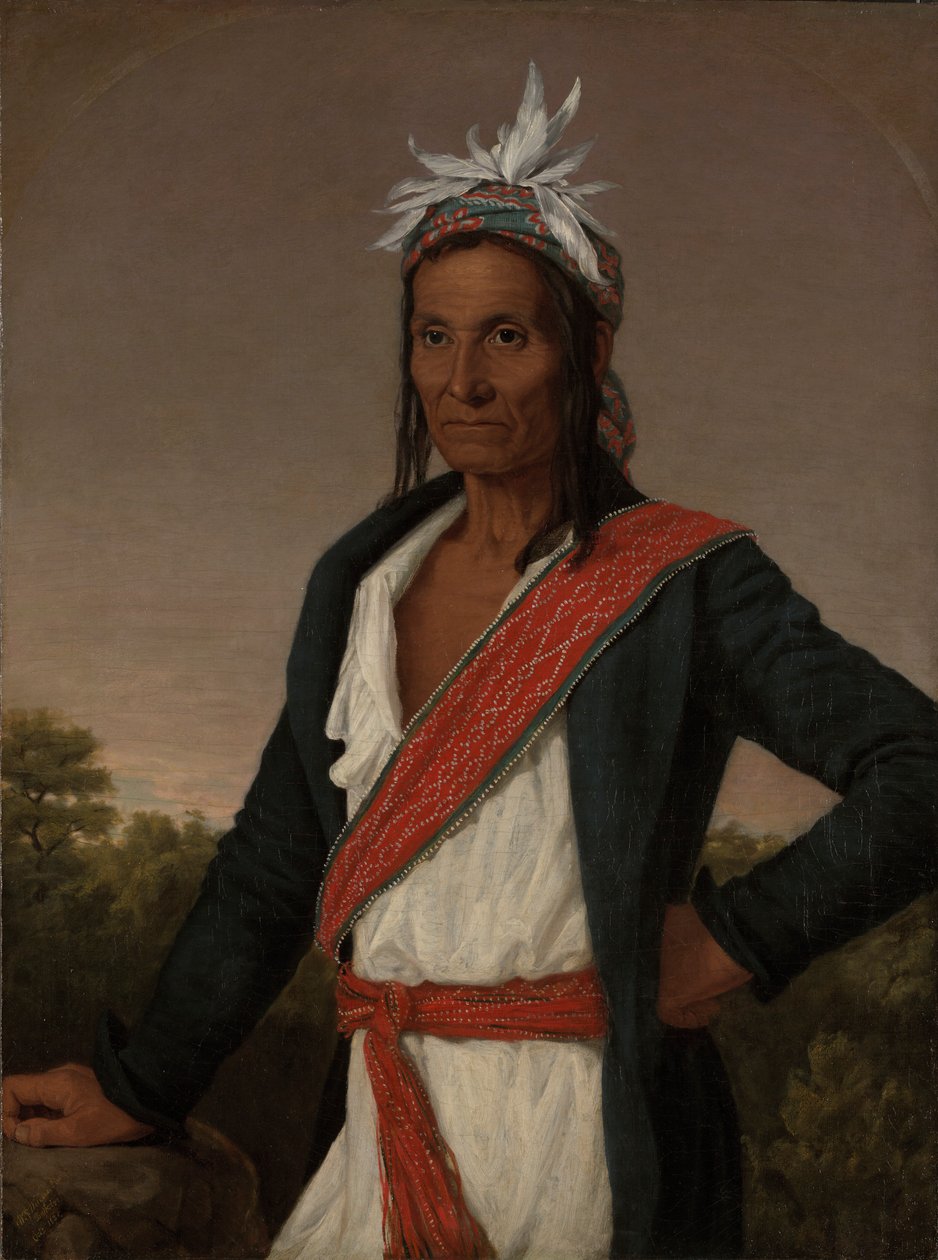 Captain Cold tai Ut-ha-wah (Onondaga, noin 1770 tekijältä William John Wilgus