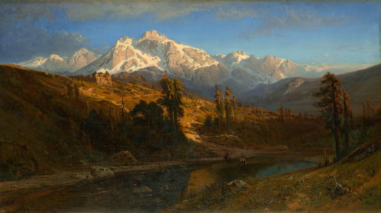 Mono Pass, Sierra Nevada Mountains, Kalifornia tekijältä William Keith
