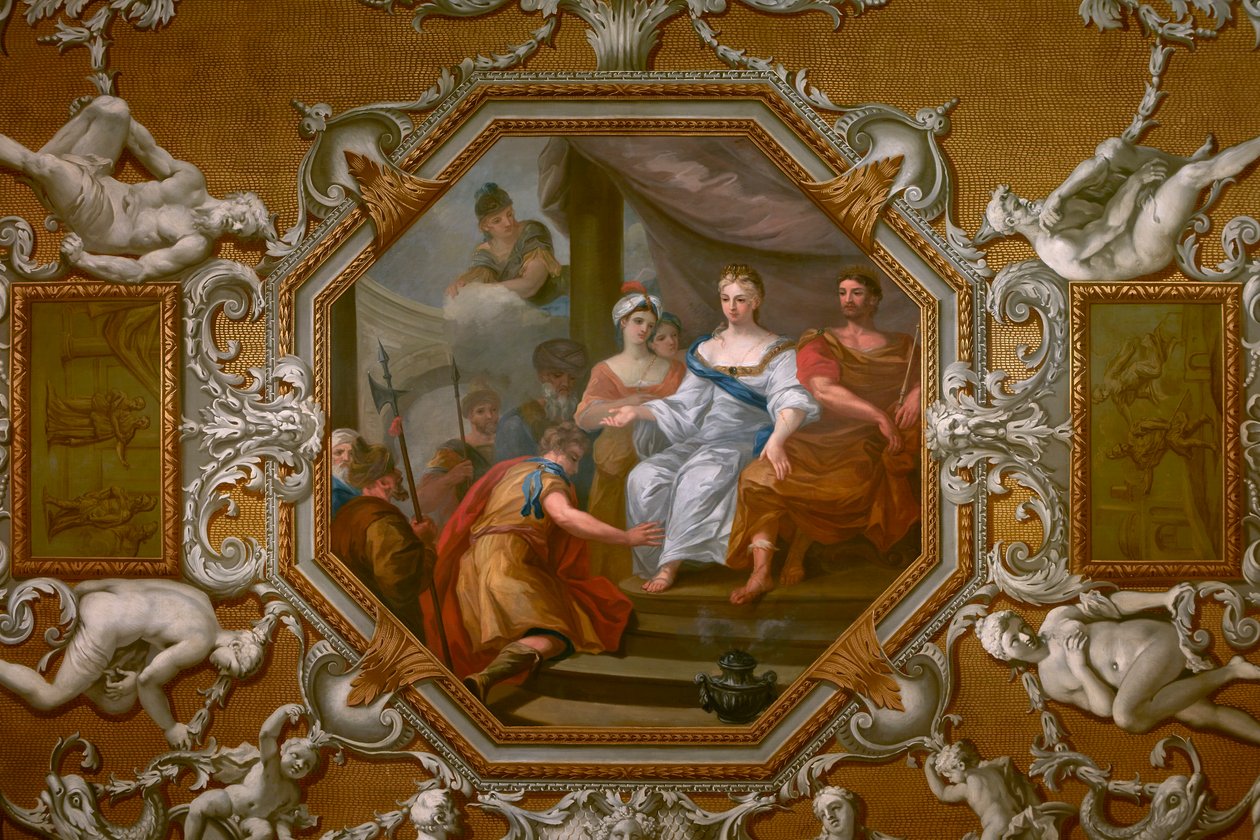 Kuninkaan gallerian katto tekijältä William Kent