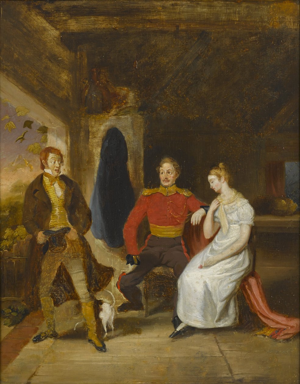 Yllätys (öljy paneeliin) tekijältä William Kidd