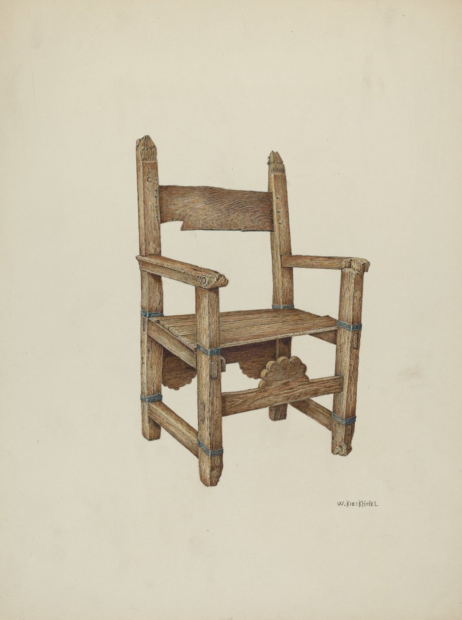 Sanctuary-tuoli, 1941. tekijältä William Kieckhofel