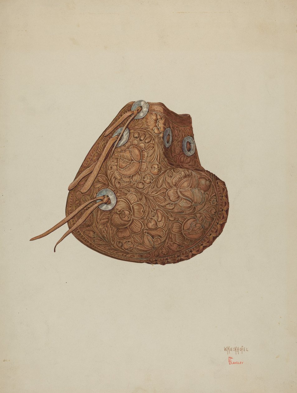 Jalustin, c. 1939. tekijältä William Kieckhofel