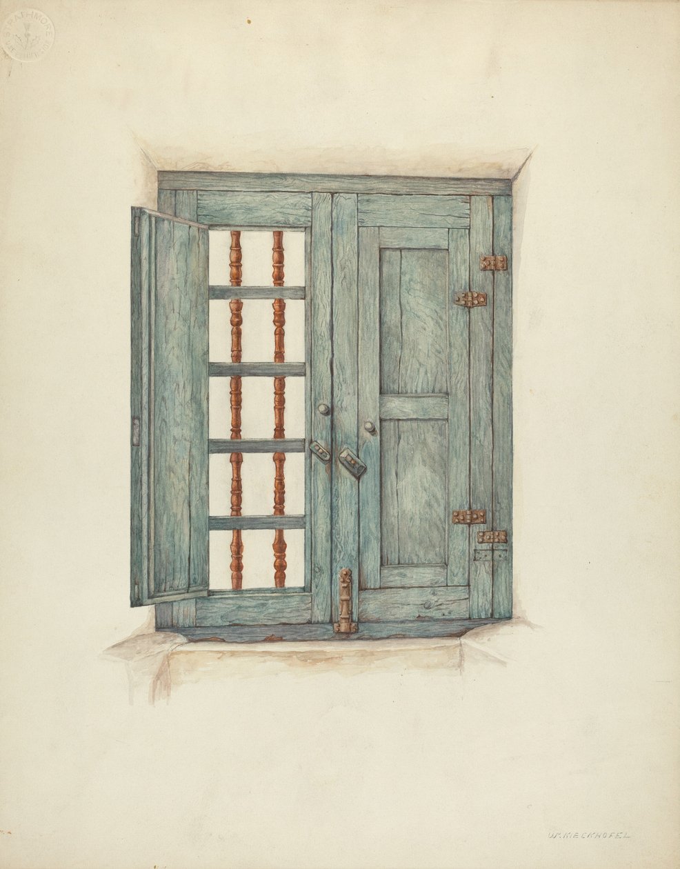 Ikkunaluukut ja yksityiskohdat, c. 1939. tekijältä William Kieckhofel