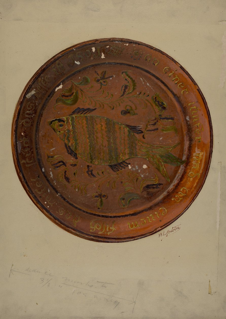 Pa. saksalainen ruokalaji, n. 1938. tekijältä William L Antrim