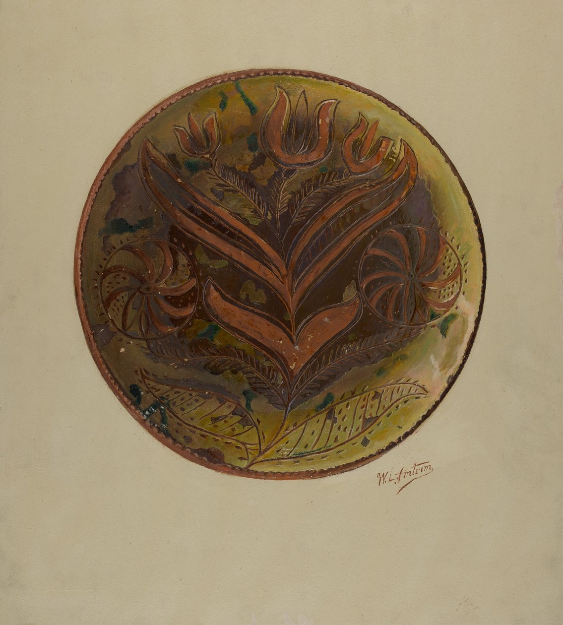 Pa. Saksalainen levy, n. 1937. tekijältä William L Antrim