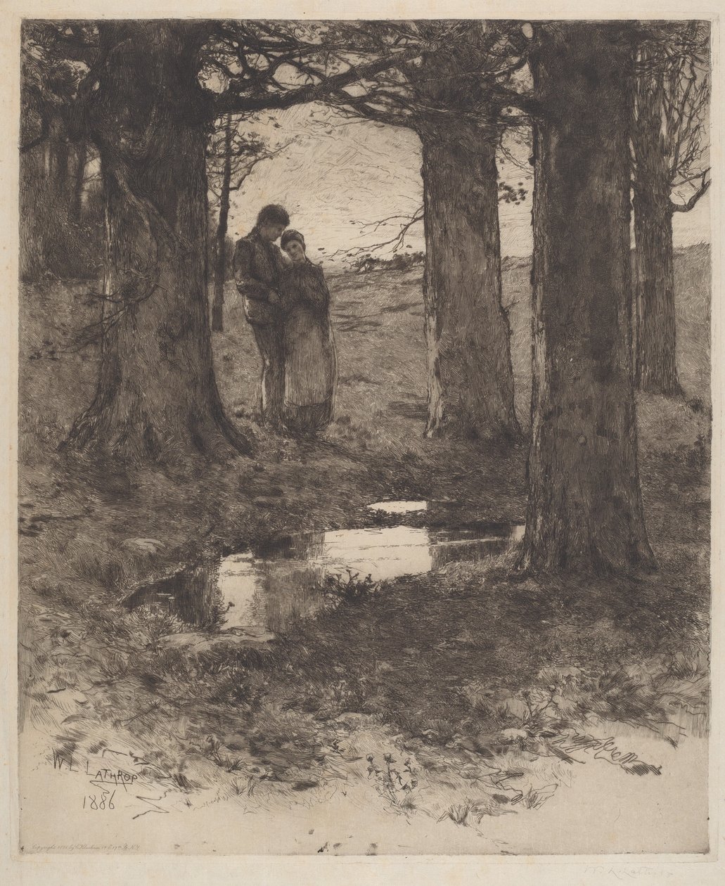 Iltakävely tekijältä William Langson Lathrop