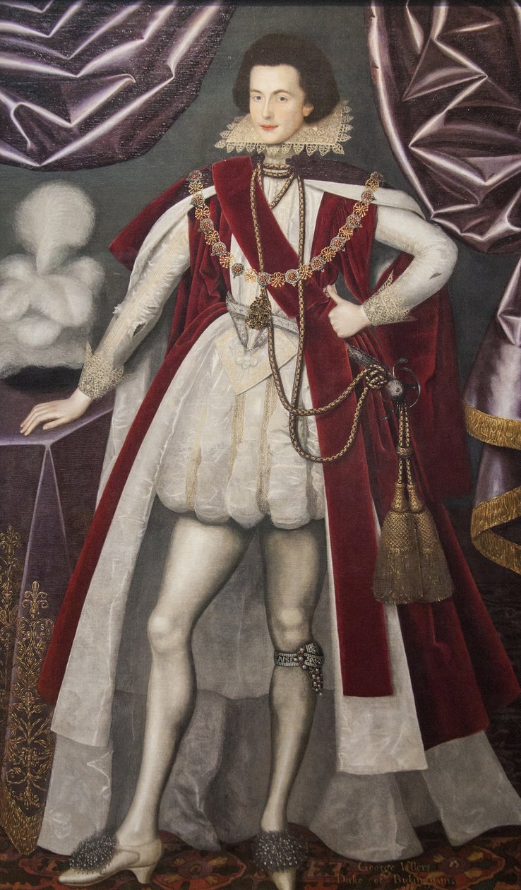 George Villiers, Buckinghamin ensimmäinen herttua 1592-1628, noin 1616 tekijältä William Larkin