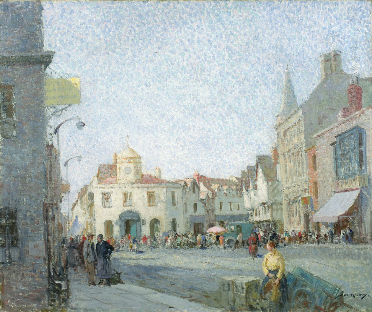 Stratford Upon Avon (öljy kankaalle) tekijältä William Lee Hankey