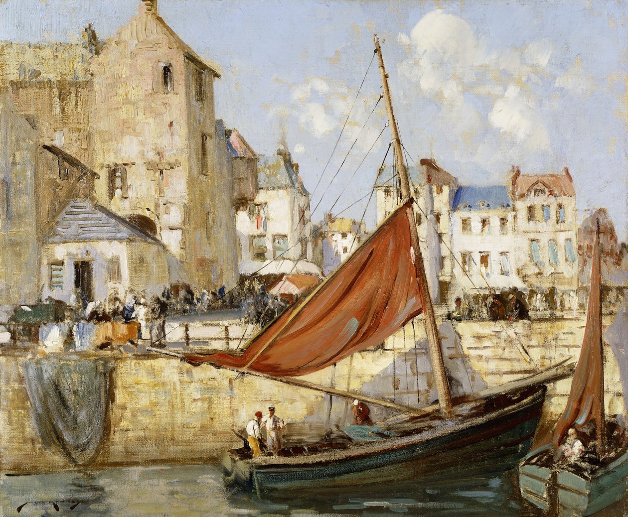 Satama, Honfleur tekijältä William Lee Hankey