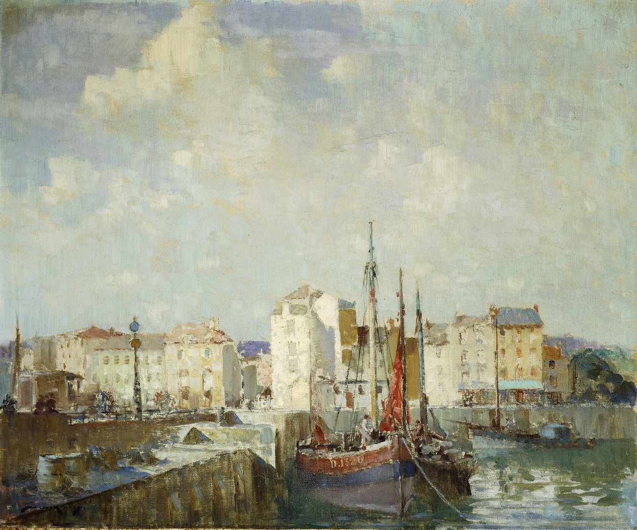 Sisäsatama, Dieppe tekijältä William Lee Hankey