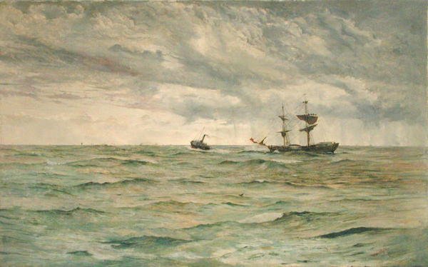 Kaikkien kansakuntien ystävä (öljy kankaalle) tekijältä William Lionel Wyllie