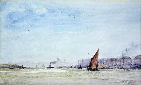 Chathamin telakka tekijältä William Lionel Wyllie