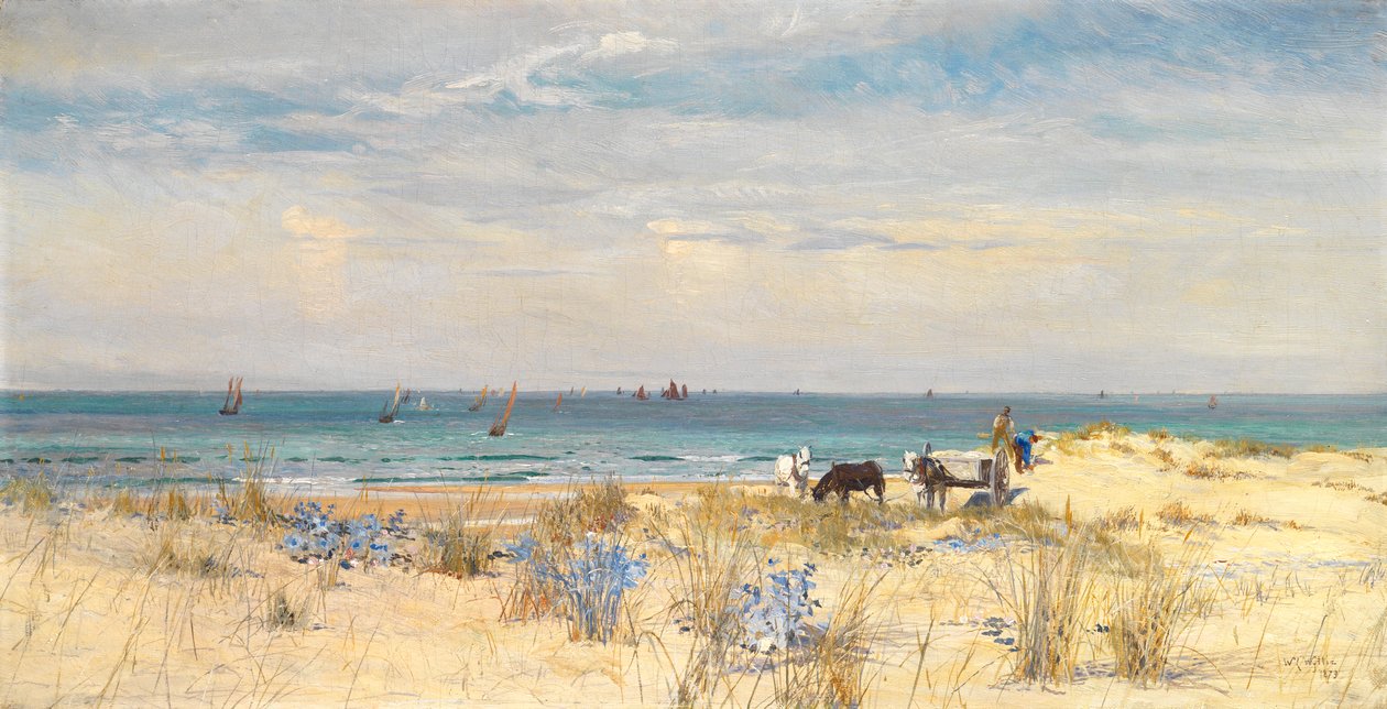 Maan ja meren korjuu, 1873 tekijältä William Lionel Wyllie