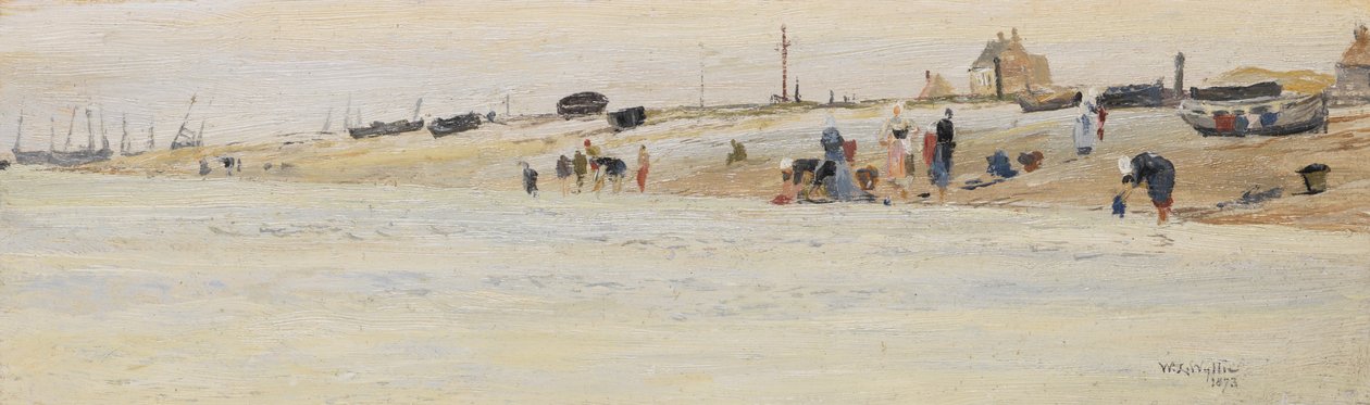 Pesijanaiset rannalla, 1873 tekijältä William Lionel Wyllie