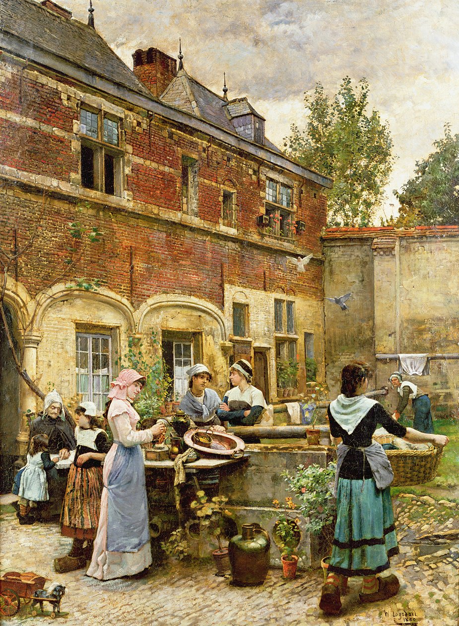 Almutaloja, Antwerpen, 1880 tekijältä William Logsdail